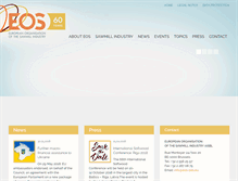 Tablet Screenshot of eos-oes.eu